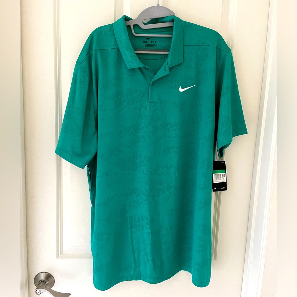 NWT Nike Dri-Fit Polo Shirt in Green